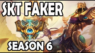 SKT T1 Faker Azir vs Varus MID Ranked Challenger Korea [upl. by Qulllon]