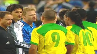 Ronaldo R9 Ronaldinho Gaucho amp Adriano Magical Show vs Germany in 2004 [upl. by Cristy75]