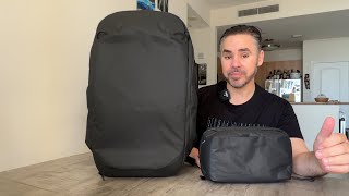 Peak Design Travel Backpack 30L amp Wash Pouch  First Impression  Weekend Observations [upl. by Eilrak]