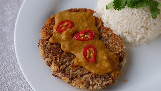 The Meatless Farm  Meatless Burger Katsu Curry [upl. by Pain]