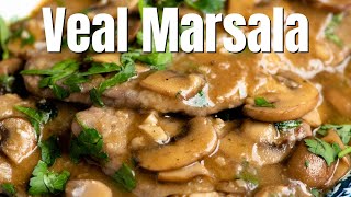 Veal Marsala Scaloppine al Marsala [upl. by Anorahs187]