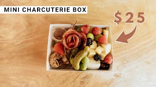 DIY Mini Charcuterie Graze Box Tutorial Perfect for Snacking [upl. by Korwun]