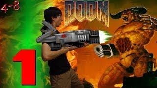 Lets Play Doom EP 1 SECRETS deathunitesus [upl. by Bortz]