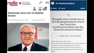 Bundespräsident Steinmeier in Kalletal [upl. by Aniratak]