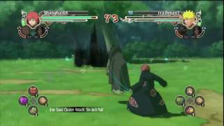 NUNS 2  Online Match 3 Sasori Me vs Hokage Naruto HD [upl. by Oidale]