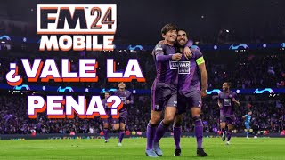 FOOTBALL MANAGER 2024 MOBILE IMPRESIONES ¿VALE LA PENA [upl. by Hellman]