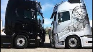 SCANIA S770 VS VOLVO FH 750 [upl. by Ettenna]