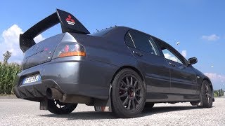 470HP Mitsubishi Lancer Evo VIII MR FQ340 with HKS Exhaust  Turbo Blow Off Sound [upl. by Gerald692]