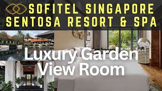 🇸🇬 Sofitel Luxury Garden View Room Room Review [upl. by Yecad]