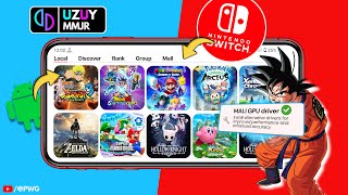 Best Nintendo Switch emulator for Mali GPU  UZUY MMJR Emulator [upl. by Raymonds]