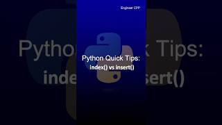 insert vs index in python  List in Python coding programming python [upl. by Lema]