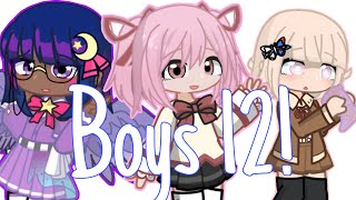 BOYS12  Multifandom  GachaLife 2 [upl. by Aennil]