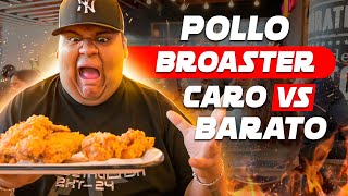 VERSUS DE POLLO BROASTER CARO VS BARATO 🍗🤑 [upl. by Madonia]