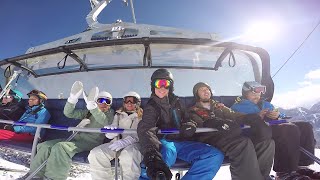 Mayrhofen Austria  Snow fun  GoPro HERO 4 [upl. by Otrebor]