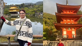 Kyoto Memories🌸 Beautiful pagodas Buddhist temples [upl. by Schroder]