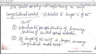 Working Principle of LASER Diodes and Fabry Perot Resonator [upl. by Leisha]