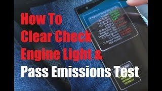 How to Clear Check Engine Light and Pass Emissions Test Under 20 [upl. by Onibas535]