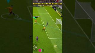 David de Gea Point Blank Save  eFootball 2023 Mobile [upl. by Monjan637]