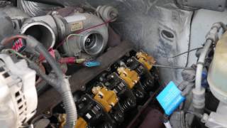 How To Change Glow Plugs on Ford Powerstroke 73 [upl. by Atiekahs]