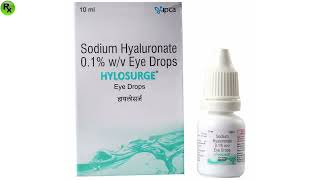 Hylosurge eye Drops Uses Benefits Dosage Side Effects In Hindi [upl. by Sadinoel861]