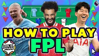 HOW TO PLAY FANTASY PREMIER LEAGUE FPL [upl. by Zacks476]