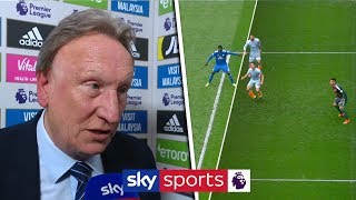 quotThe best league in the world and the worst officialsquot  Neil Warnock post match Cardiff 12 Chelsea [upl. by Henni]