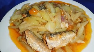 Ginisang sayote with Sardines  Healthy and delicious recipe on a budget [upl. by Ashatan]