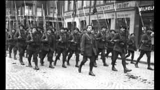 11th January 1923 French and Belgian troops occupy the Ruhr [upl. by Cross]