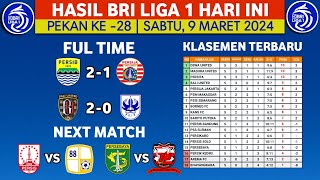 PERSIB MENANG 🔥Hasil Bri Liga 1 2024 Hari ini  Persib vs Persija  klasemen liga 1 2024 [upl. by Aray611]