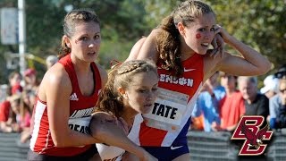 Boston College Runner Madeline Adams Relives Amazing Cross Country Moment [upl. by Sylvia942]