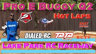 Pro E Buggy Q2 Hot Laps Sworkz S354e EVO Lake Park RC Raceway Late Post [upl. by Oirramaj]