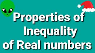 Properties of Inequality of Real Numbers  Urdu  Hindi [upl. by Jordana]