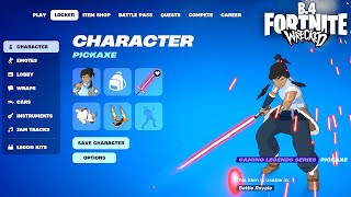 Lightsabers as Pickaxe Fortnite  My Last C5S2 Video  Korra 🥰 [upl. by Einnor]