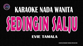 SEDINGIN SALJU  Karaoke Nada Wanita EVIE TAMALA [upl. by Adia549]