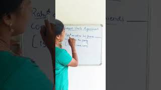 Subject verb concord englishgrammar english pscenglish pscbasics shorts [upl. by Aihsram]