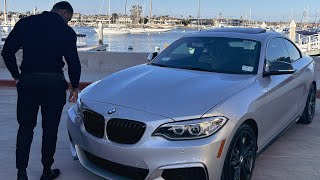 My BMW M235i Carvana Purchase Experience My Car Got Stuck on The Lift [upl. by Kano76]