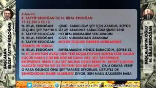 Başbakan Erdoğan ve Oğlu Bilal Ses Kaydı Yeni 25 Şubat 2014 [upl. by Bryner61]