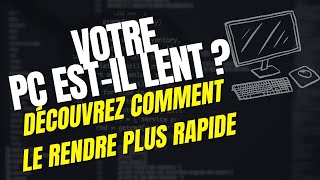 Comment Accélérer un PC Lent sous Windows  Astuces Efficaces et Simples  🚀 [upl. by Nathanoj]