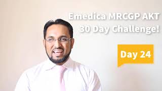 MRCGP AKT 30 Day Challenge  Day 24 Certification [upl. by Neenaej]