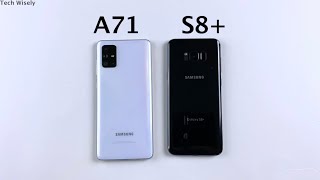 SAMSUNG A71 vs S8 Plus  SPEED TEST  2021 [upl. by Hofmann]