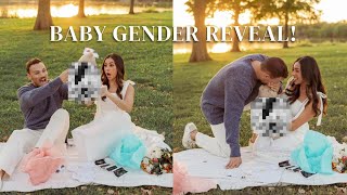 Our Baby Gender Reveal amp Telling Our Friends the Wrong Gender lol  VLOG [upl. by Wolpert]