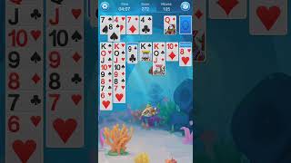 Solitaire Fish Classic Card Klondike Patience Game [upl. by Ardnad430]