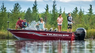 TRACKER Boats 2018 Targa V18 Combo Deep V Fishing Boat [upl. by Rudolph83]