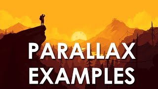 11 Stunning Parallax scrolling examples from CodePen [upl. by Leirum]