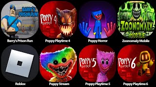 Barrys Prison Run Poppy Playtime Chapter 4Poppy 5Poppy 6Poppy HorrorZoonomaly Mobile Roblox [upl. by Charleen]