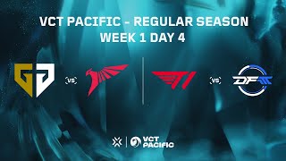 VCT Pacific  Regular Season  Week 1 Day 4 [upl. by Corsetti]