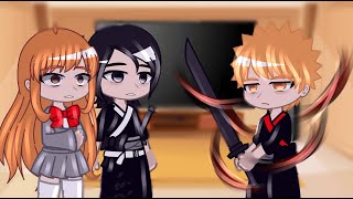 Bleach React To Ichigo KurosakI  Gacha Club [upl. by Aerdnaek505]