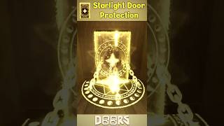 DOORS  Starlight of Door Protection  Crucifix Use ROBLOX doors roblox [upl. by Abbotsen214]