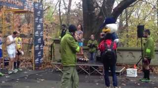 Lisette Oropesa sings the National Anthem at the Brooklyn Marathon Nov 17th 2013 [upl. by Rab]