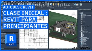 Introducción a Autodesk Revit 2025 01  Clase inicial para principiantes  CURSO DESDE CERO [upl. by Gaskin498]